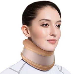 Dr Trust Usa 3 Layered Cervical Foam Collar Soft Adjustable Neck Brace For Neck, Spine Support And Pain Relief (M)- 335