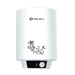 Bajaj New Shakti Neo 15L Vertical Storage Water Heater| Star Rated Water Geyser| Water Heating With Titanium Armour & Swirl Flow Technology|Glasslined Tank|Wall Mounting| 1-Yr Warranty By Bajaj| White