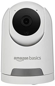 Amazon Basics 2Mp Smart Security Camera With 360 Degree View | Ai Powered Motion Detection | Enhanced Night Vision | Talk Back Feature (2-Way Calling) | Wi-Fi Enabled 1080P Full Hd Picture (White)