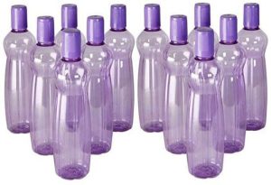 Milton Pacific 1000 Pet Bottles 12 Pcs Set, Purple My 1000 Ml Bottle(Pack Of 12, Purple, Pet)