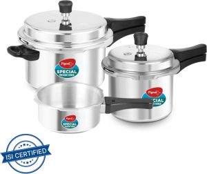 Pigeon Special 2 L, 3 L, 5 L Outer Lid Pressure Cooker(Aluminium)