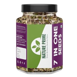 Nature Prime 7 In 1 Seeds Mix 250G – Edible Seeds | Healthy Snacks | 100% Natural And Roasted Seeds