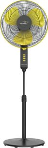 V-Guard Esfera Sts Plus (Yellow Black) 2 In 1 Convertible Fan 400 Mm 3 Blade Pedestal Fan(Yellow Black | Pack Of 1)