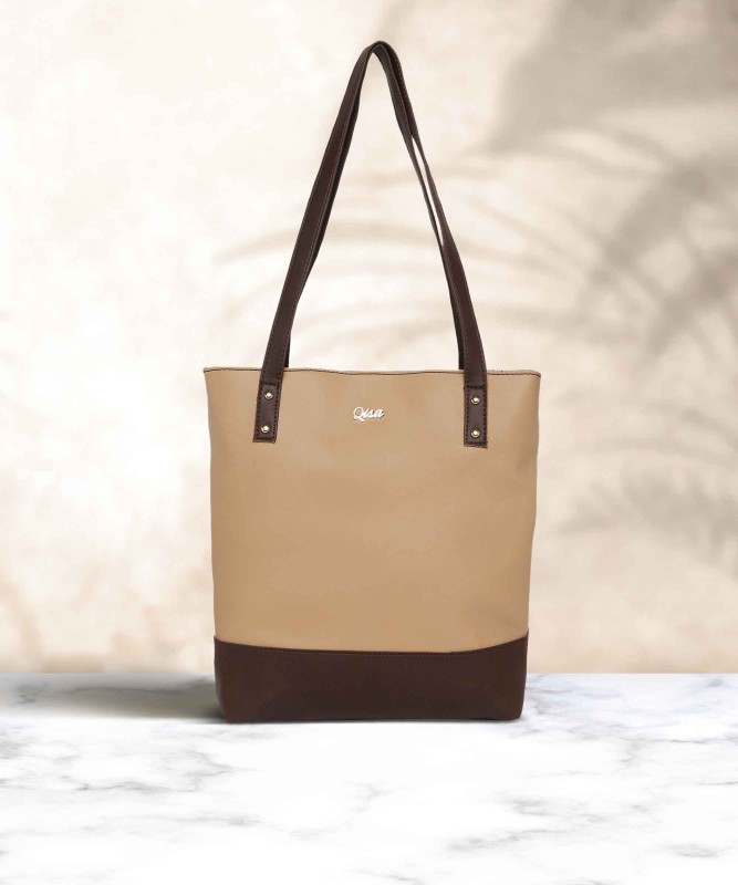 Qisa By Lavie Women Brown Tote Bags at Upto 90% Off