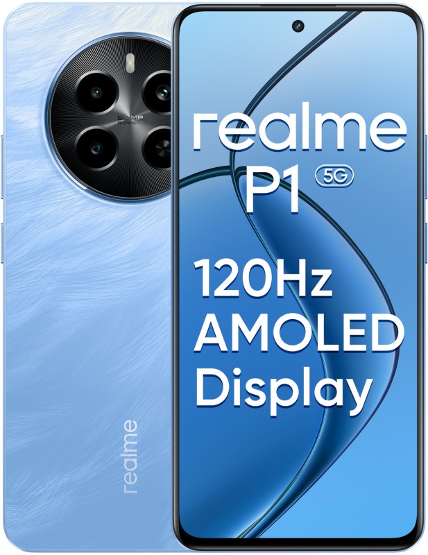 Realme P1 5G (Feather Blue, 128 Gb)(6 Gb Ram)