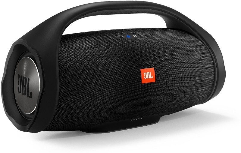 Jbl Boombox With 24Hrs Playtime, Ipx7 Waterproof Bluetooth Party Speaker(Black, Stereo Channel)