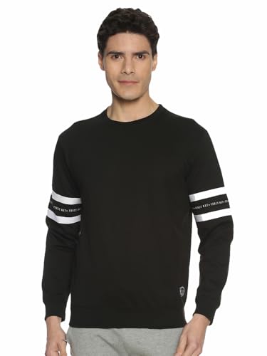 Force Nxt Mens Black Long Sleeve Sweatshirt