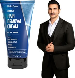 Bold Care Intimate Hair Removal For Suitable For All Skin Types Cream(100 Ml)