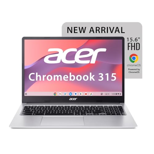 Acer Chromebook Intel Celeron N4500 Processor (Chrome Os/8 Gb Ram/128 Gb Emmc/Wifi 6) Cb315-4H With 39.6 Cm (15.6″) Full Hd Led Backlit Tft Lcd, Silver, 1.6 Kg