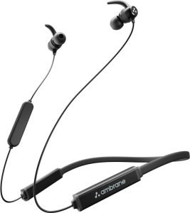 Ambrane Bassband Hyper Bluetooth(Black, In The Ear)