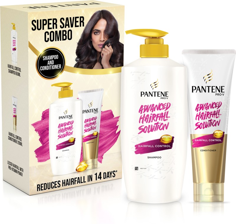 Pantene Hair Fall Control Shampoo Plus Conditioner(2 Items In The Set)