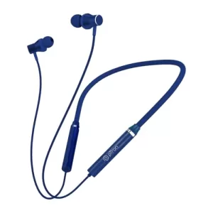 pTron Tangentbeat in-Ear Bluetooth Wireless Headphones with Mic, Punchy Bass, 10mm Drivers, Clear Calls, Dual Pairing, Fast Charging, Magnetic Buds, Voice Assist & IPX4 Wireless Neckband (Dark Blue)