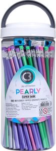 Doms Pearly Rt Jar Of Pencil(Multicolor)