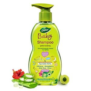 Dabur Baby Gentle Nourishing Shampoo With Ayurvedic Herbs – 500 Ml| 100% Soap Free | Dermatologically Tested