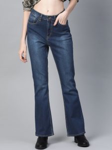 Roadster Boot-Leg Women Dark Blue Jeans