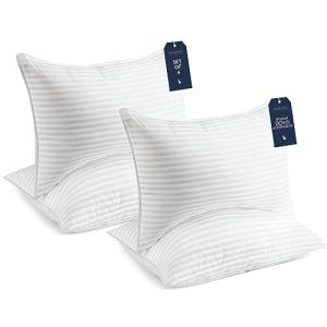 Beckham Hotel Collection Bed Pillows Standard Size Set Of 4 – Down Alternative Bedding Pillow For Sleeping| (27X17 Inches)