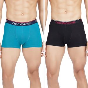 Chromozome Men Trunk Cz 407 (Pack Of 2) S Multi 1