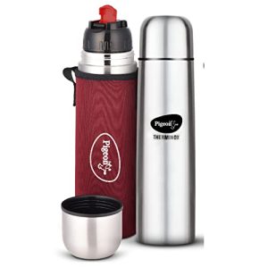 Pigeon By Stovekraft Bullet Stainless Steel Vaccum Insulated Flask For Hot And Cold (1000 Ml)