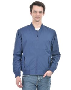 Numero Uno Men’S Sleek Sapphire Flight Jacket