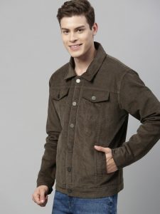 Here&Now Full Sleeve Solid Men Jacket