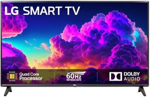 Lg 80 Cm (32 Inches) Hd Ready Smart Led Tv 32Lm563Bptc (Dark Iron Gray)