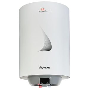 Rr Signature Supremo 25L Star Rated Storage Water Heater For Home | Glass Line Tank Geyser | 8 Bar, Suitable For High Rise |Thermal Cutout |Safety Valve 2 Yr Warranty On Product & 6 Yr On Tank By Rr