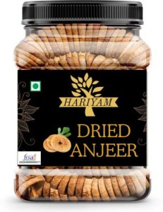 Hariyam Premium Dried Anjeer Jar Figs(500 G)