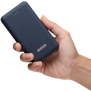 Urbn 20000 Mah 12 W Pocket Size Power Bank(Blue, Lithium Polymer, Fast Charging For Mobile)