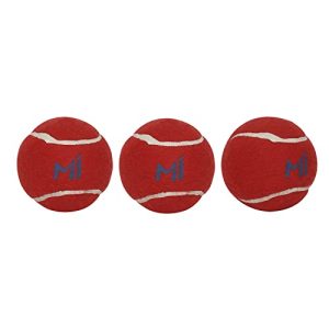 Playr X Mumbai Indians Super Turf Balls Pack Of 3 – Red