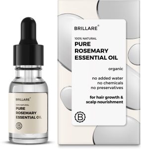 Brillare Pure Rosemary Essential Oil For Hair Growth 15 Ml Hair Oil(15 Ml)