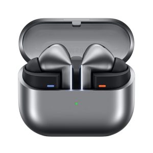 Samsung Galaxy In Ear Buds 3 Pro (Silver) With Galaxy Ai | Adaptive Anc | Real-Time Interpreter | 24-Bit Hi-Fi Audio | Up To 37H Battery | Ip57