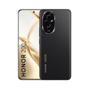 Honor 200 5G (Black, 8Gb + 256Gb) | 6.7-Inch Amoled Quad-Curved Display | Dual Ois 50Mp + 50Mp + 12Mp Camera | 50Mp Selfie Camera | Ai-Powered Magicos 8.0 | Without Charger