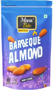 Mevabite Barbeque Roasted Almonds – Dry Fruits | Fresh, Crunchy & Delicious Snacks Almonds(200 G)