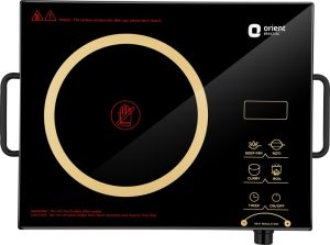 Orient Electric 2200 W Radiant Cooktop Touch Panel(Black, Rapidcook Irrc22Bbd)