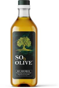 Jivo So Olive Oil 1L Nutritious Cooking Oil For A Healthy Ideal For Daily Use Olive Oil Plastic Bottle(910 G)