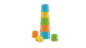 Fisher-Price Plastic Stacking Cups ( Multicolor )