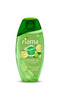 Fiama Happy Naturals Body Wash Shower Gel, 250Ml, Yuzu And Bergamot, Body Wash For Women & Men, 97% Natural Origin Content, Safe On Sensitive Skin Bodywash