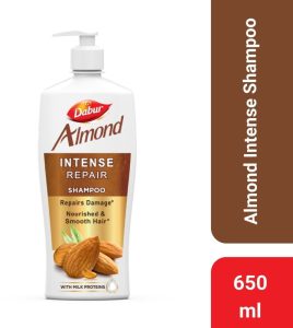 Dabur Almond Intense Repair Shampoo For Dull, Dry And Weak Hair(650 Ml)