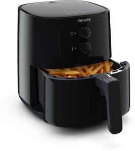 Philips Hd9200/90 Uses Up To 90% Less Fat 1400W, With Rapid Air Technology Air Fryer(4.1 L)