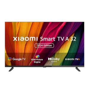 Xiaomi Smart Tv A 80 Cm (32) Hd Ready Smart Google Led Tv L32Ma-Ain (Black)