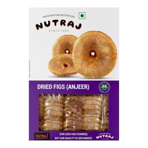 Nutraj ‎Afghani Anjeer Dried 250G Pack | Figs | Dry Fruits | Nuts | Grocery Items