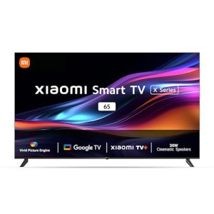 Xiaomi 165 Cm (65 Inches) X Series 4K Ultra Hd Smart Google Tv L65M8-A2In (Black)