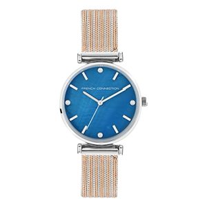 French Connection Analog Blue Dial Women’S Watch-Fc24Urgm