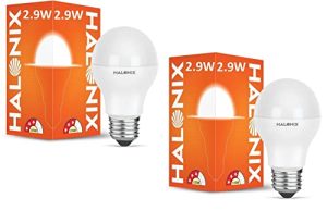 Halonix 2.9 Watt E27 Led Cool Day Light Led Bulb, Pack Of 2, White Light