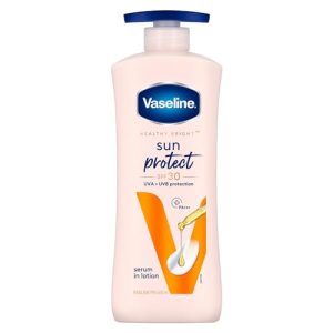 Vaseline Sun Protect Spf 30 Body Lotion, Reduces Tan Lines In 7 Days, Uva + Uvb Pa+++ Sun Protection, 600Ml