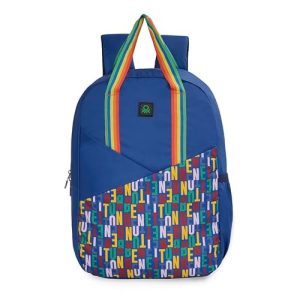 United Colors Of Benetton Avio Unisex 12L Casual School Backpack – Black