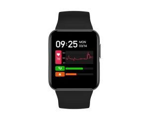 Goqii Smart Vital Lite Spo2 1.4″ Hd, Smart Notification Waterproof Smart Watch For Android Phones, Blood Oxygen, Fitness, Sports & Sleep Tracking With 3 Months Personal Coaching – Black