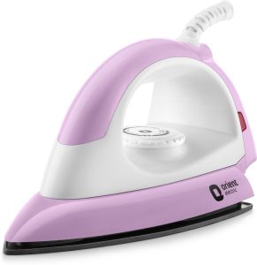 Orient Electric Panache Plus Dipcp11Lp 1100 W Dry Iron(White, Purple)