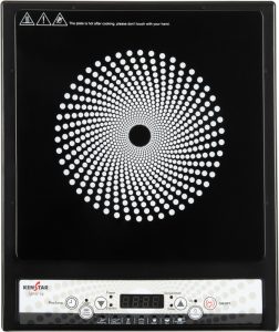 Kenstar 1400 W Induction Cooktop Push Button(Black, Ignis 14 1400 W)