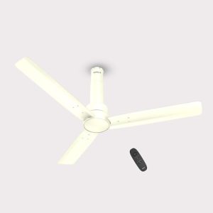 Havells 1200Mm Elio Bldc Ceiling Fan | Remote Controlled, High Air Delivery Fan | 5 Star Rated, Upto 60% Energy Saving, 2+1* Year Warranty | (Pack Of 1, Bianco)